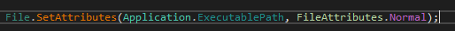 (ex. 22 - setting standard file attributes)