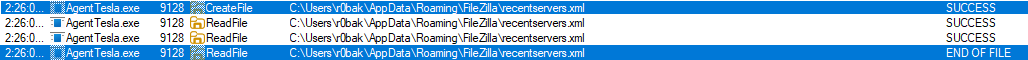 (ex. 7 - FileZilla data exfiltration)
