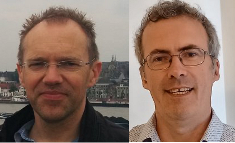 (ex. 1 - Joan Daemen (left) and Vincent Rijmen (right) )